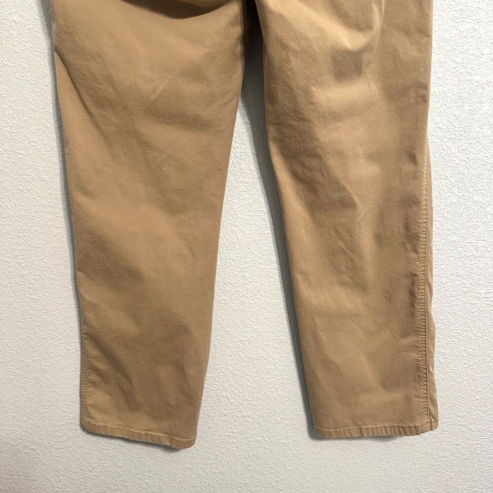 Territory Ahead Men 33/32 Beige Pleated Front Straight Leg Casual Chinos Pants - Picture 6 of 15